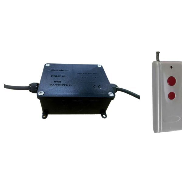 Modulator and remote control for white lighting