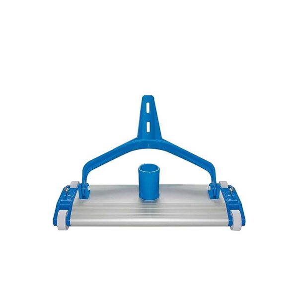 35 cm aluminium manual pool cleaner with a butterfly handle