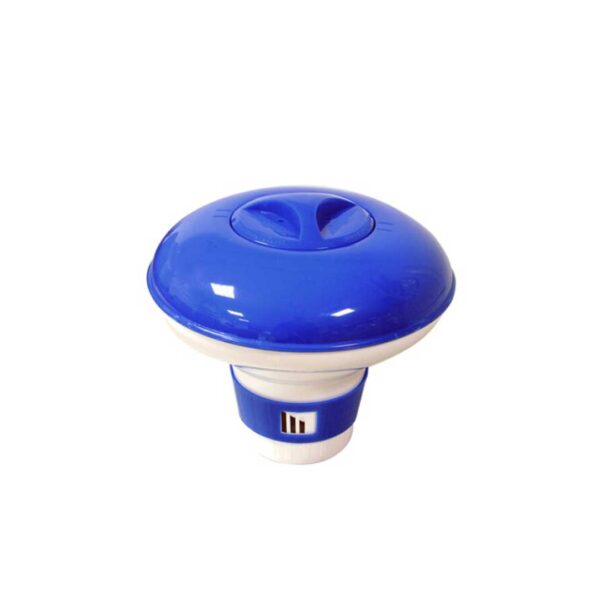 Large floating dispenser for chlorine tablets
