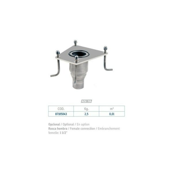 Optional mounting bracket for the Bali Mini waterfall